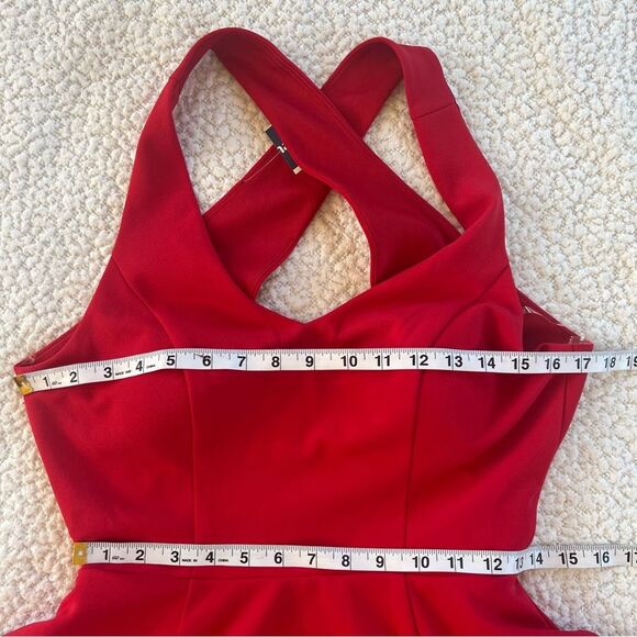 Chrystal Doll Red Sleeveless Summer Casual Tomato Girl Party Dress SZ M - Picture 7 of 12